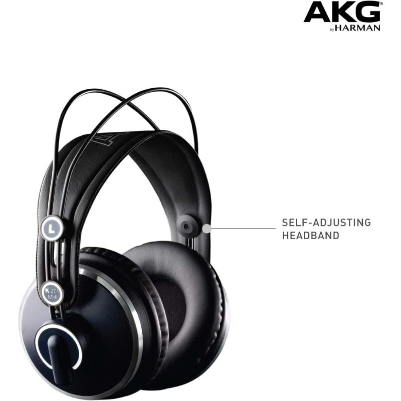 AKG K271 MKII Professional Closed-Back Studio Headphones - Image 5