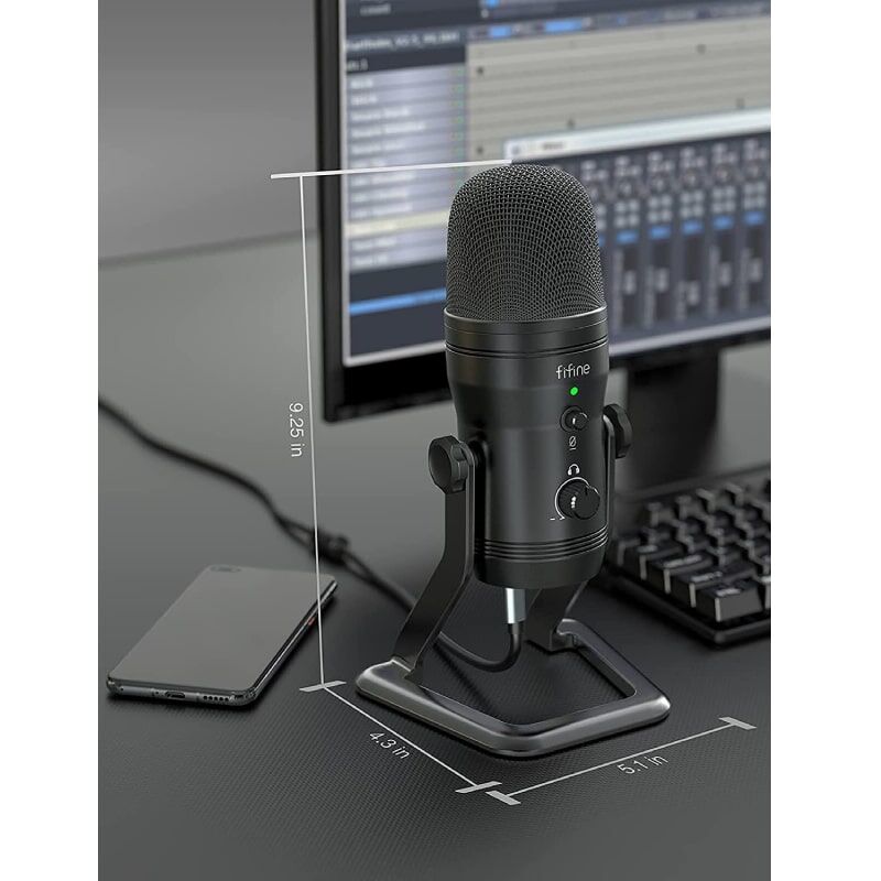 Fifine K690 Microphone with four polar patterns