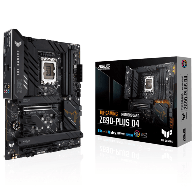 ASUS TUF GAMING Z690-PLUS D4 Motherboard