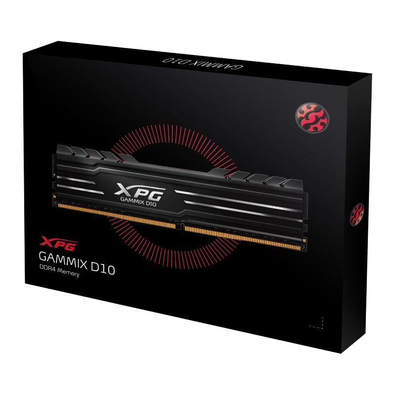 XPG GAMMIX D10 16GB 3200MHz CL16 DDR4 Memory – Black - Techistics