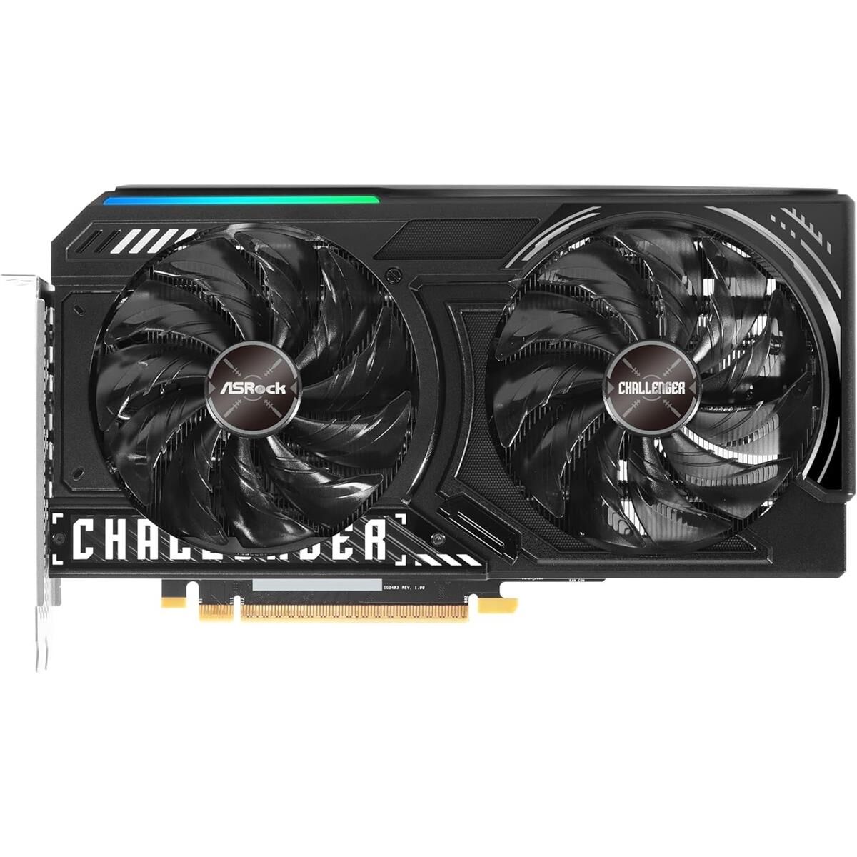 ASRock Intel Arc B580 Challenger 12GB OC GDDR6 19 Gbps 192 Bits 2740 MHz 650W 7680 x 4320 Dual Fan Graphics Card - Image 3