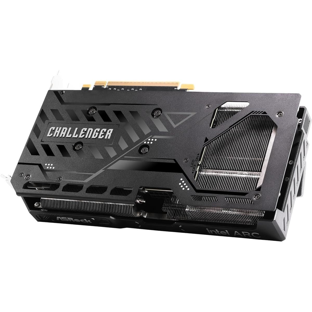 ASRock Intel Arc B580 Challenger 12GB OC GDDR6 19 Gbps 192 Bits 2740 MHz 650W 7680 x 4320 Dual Fan Graphics Card - Image 6