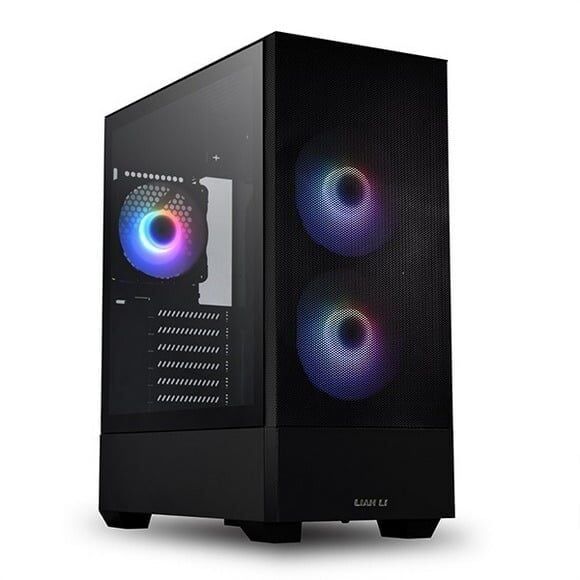 Lian Li LANCOOL 205 Case – White & Mesh Black