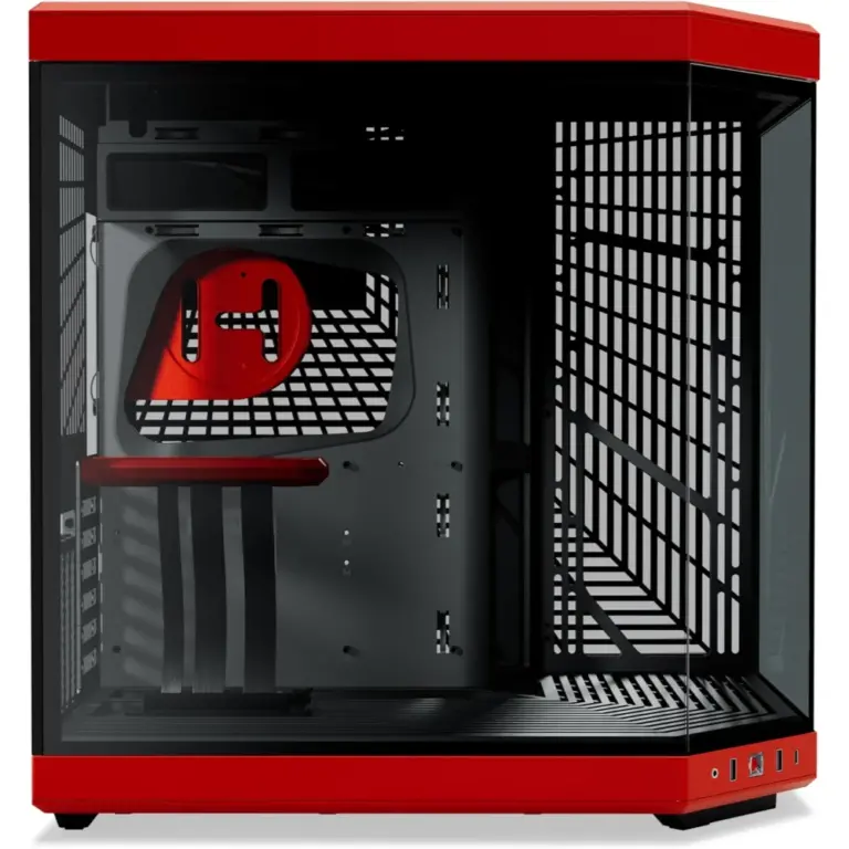 HYTE Y70 Modern Aesthetic Dual Chamber Mid-Tower ATX Case Black, White, Panda & Cherry. - Image 7