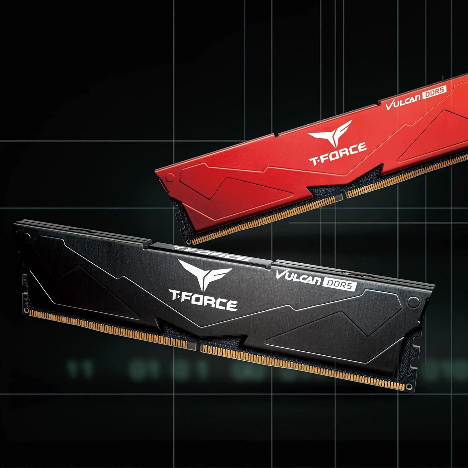 TeamGroup T-Force Vulcan 64GB DDR5 (2x32GB) 6000MHz Desktop Memory Ram Black & Red - Image 8