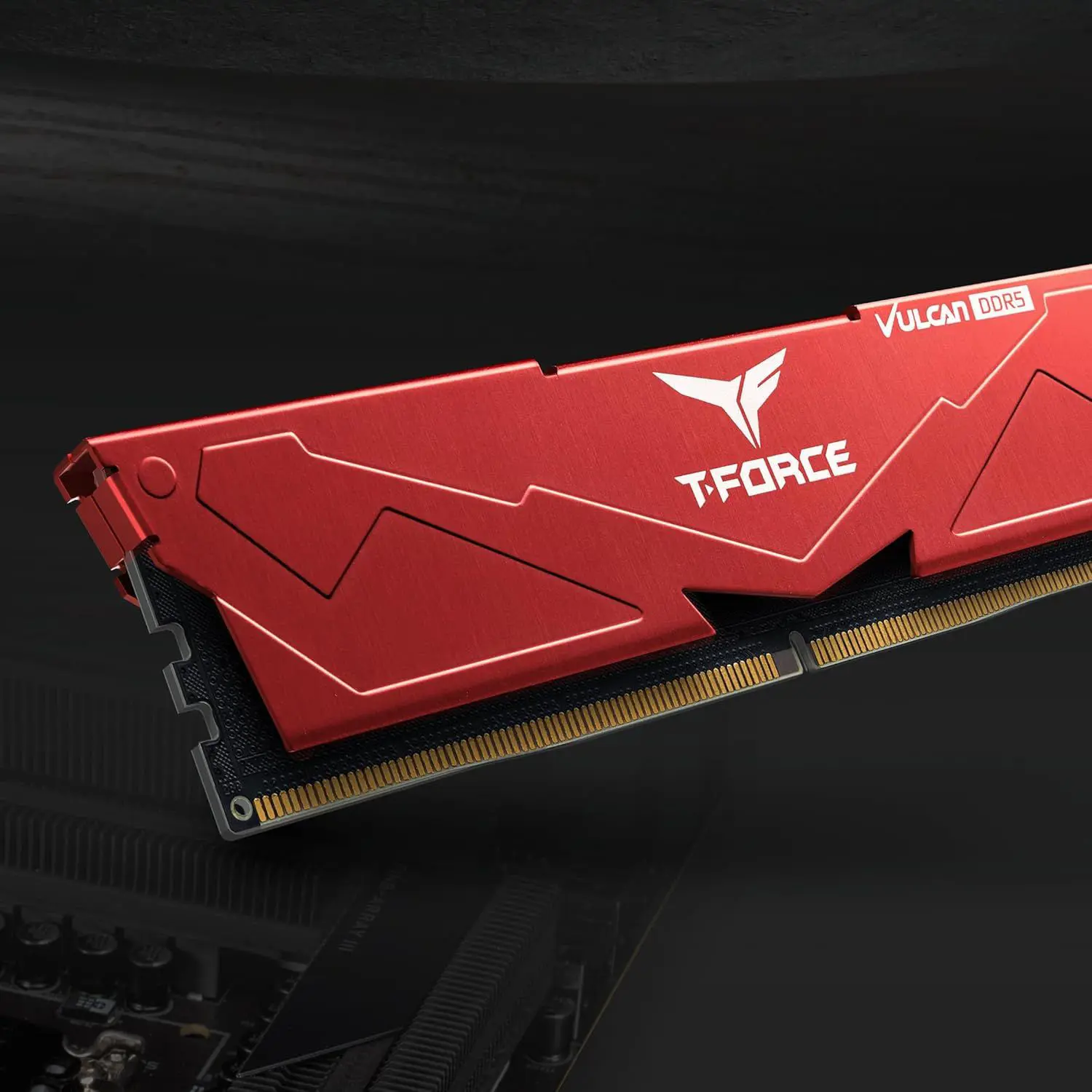 TeamGroup T-Force Vulcan 64GB DDR5 (2x32GB) 6000MHz Desktop Memory Ram Black & Red - Image 9