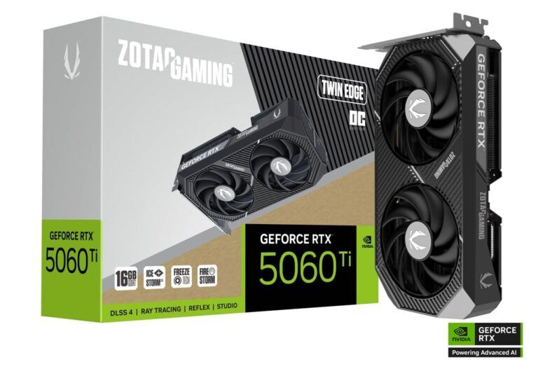 ZOTAC RTX 5060Ti 16GB TWIN EDGE OC EDITION - Image 2
