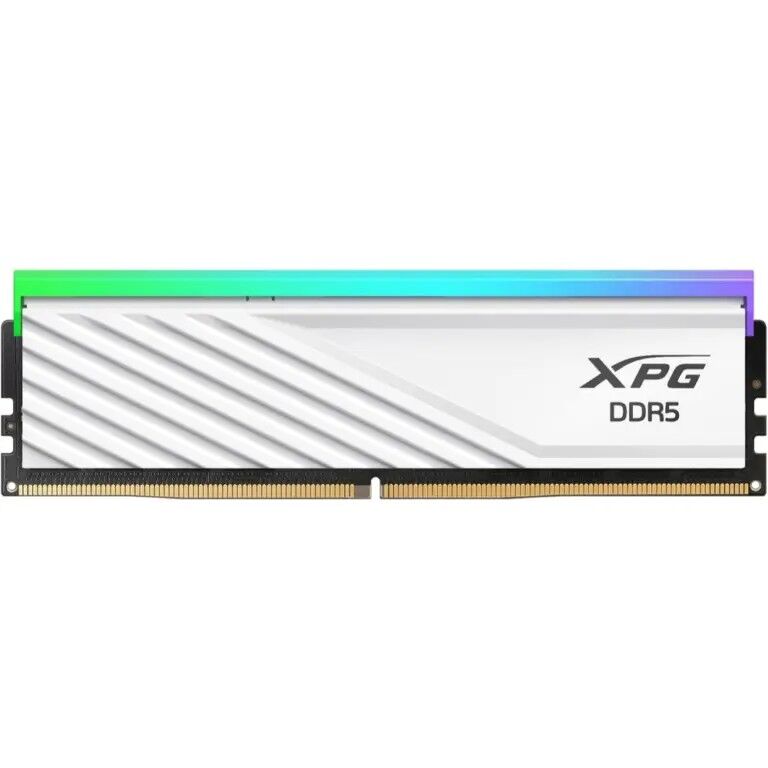 XPG Lancer Blade RGB 32GB (2x16GB) 6000MHz C36 DDR5 DRAM Memory White - Image 2